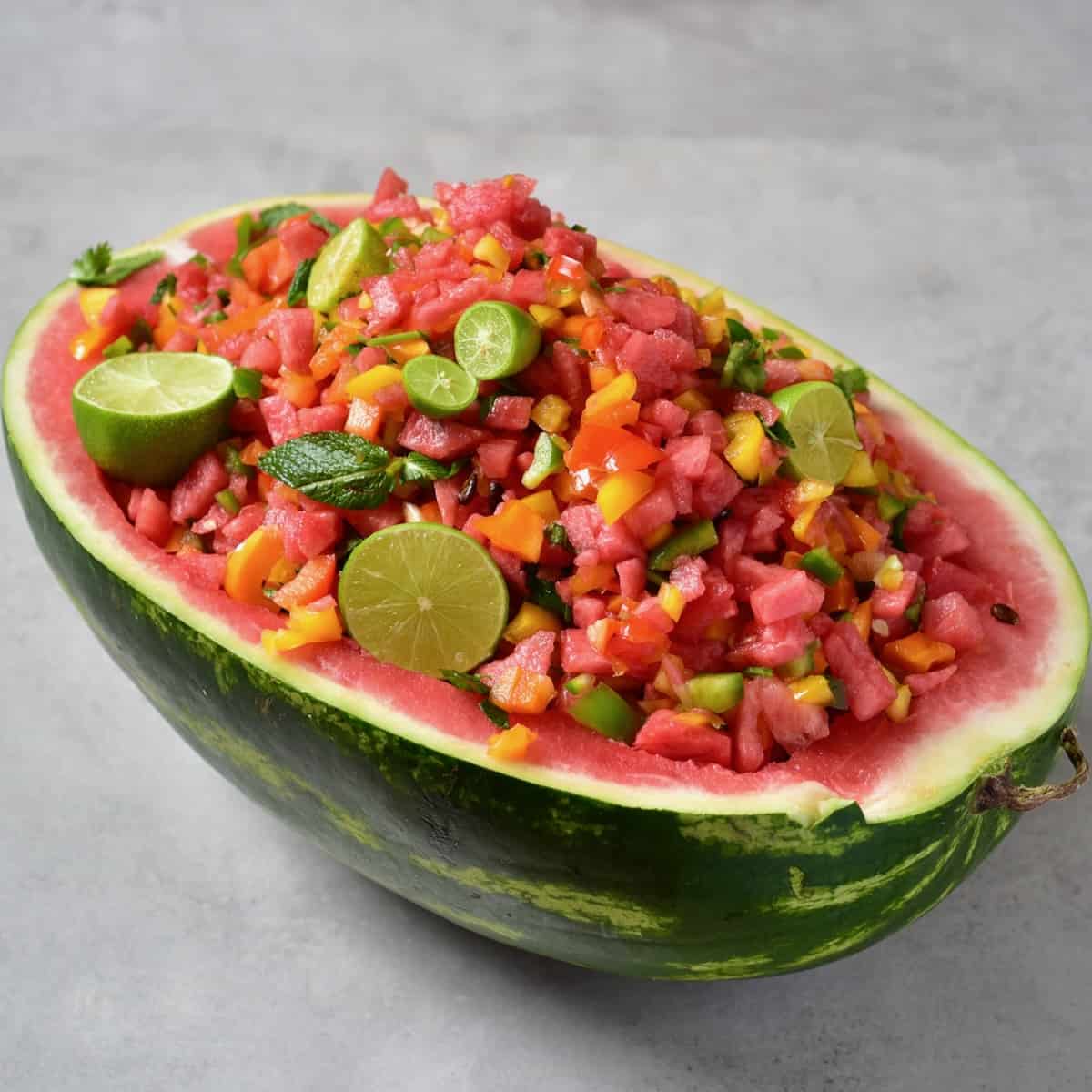 quick simple 5 minute watermelon salsa - Article 3